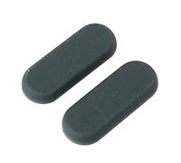 ZAHARA Pieds antidérapants boîtier de PC Portable pour Lenovo ThinkPad P16v | Set de 2 patins courts noirs pour P16v.Dim:1.3x0.5x0.1 cm.Conception robuste pour une stabilité totale du PC.