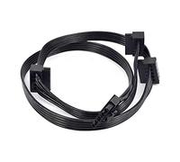 Zahara Remplacement pour câble d'alimentation SATA 5 broches vers 3 Cooler Master VSM750 VSM650 VSM550 Modular 70C