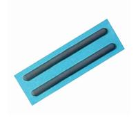 ZAHARA Rubber Foot Strips Pied en Caoutchouc pour Dell Ins-piron 16Plus 7620Rubber Feet/Rubber Foot/Bottom Cover Rubber Foot Strips Feet Pad (Petite Semelle 37,4 mm 2PCS)