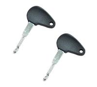 ZAHD 2 PCS Jeu de Clés de Contact Tracteur e contact universelle pour voiture tracteur Clés de Rechange Universelles pour Interrupteur d'Allumage Tracteur e contact daptée (2)