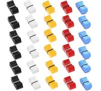 ZAHD 30 Pièces Digital Audio Mixer Fader Cap Knob Potentiomètre Bouton Capuchon Tactile Coloré pour Console de Guitare Réglage