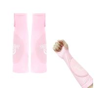 ZAHD Coudières de Volley Ball Sport Flexibilité de l'avant Bras Manchons de Bras de Protection de Volley Ball Brassards Manchettes de Volley Ball Manches élastiques la Protection du Volleyball (Rose)