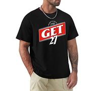 Zahira Get 27 T-Shirt Quick-Drying t-Shirt Plus Size Tops Short Sleeve Clothes for Men