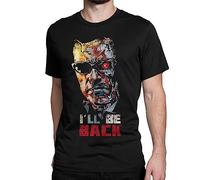 Zahira I'll Be Back Movie T-Shirt, Arnold Schwarzenegger 90's Shirt