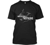 Zahira Mohamed Ali Impossible is Nothing 15 DMN t-Shirt Black