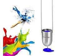 Zahn Cup Tasse à viscosité immergée en acier inoxydable pour tester la viscosité du Newton ou du Newton liquide approximatif (n°5)
