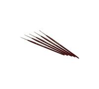 Zahn pinsel lot de 5 pinceaux dartiste taille 5x0, 3x0, 00, 0, 1 1 set e107-03