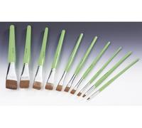 ZAHN Pinsel Pinceau plat E10710-06 Ponex 4 pièces