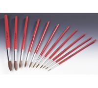 ZAHN Pinsel Pinceau rond E10710-07 Ponex 4 pièces