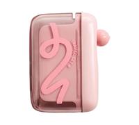Zahnseide Spender - 9cm Reise Flosser Box | ABS & ALS & Edelstahl Automatischer Zahnseiden Spender Organizer, Hygienischer Zahnseidebehälter Für Unterwegs Restaurant Büro Inklusive Zahnseidesticks