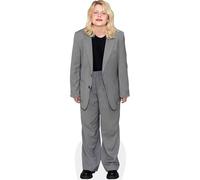 Zaho De Sagazan (Grey Suit) Silhouette en carton Taille Mini
