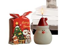 Zahoken Aromathérapie aux bougies de Noël, bougies parfumées des fêtes, Bougie parfumée à la cire naturelle, Décoration de de noël pour maman, amie, femme, décoration de pièce maîtresse
