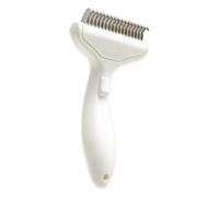 Zahoken Brosse À Poils De Chat | Peigne en Acier Inoxydable Auto-Nettoyant,Peigne De Nettoyage Pour Animaux,Pour Le Bain Toilettage Quotidien Interieur Nettoyage Exterior Pour Chatons Et Chiots