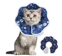 Zahoken Collier de Récupération pour Animaux - Cône Cervical pour Chien Collier Elizabeth Chirurgical - Protecteur Anti-Morsure pour Animaux Taille Moyenne Grande Chiots Châtons