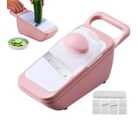 Zahoken Coupe-Légumes,Trancheuse Manuelle Détachable Ergonomique | Découpeur De Pommes De Terre En Grille,Pour Pâtes Salades Fruits Légumes Cuisine Préparation Des Repas Maison Commercial Camping