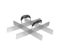 Zahoken Découpeur de Gâteau Carré - en Acier Inoxydable avec Manche - Ustensile de Service pour Pâtisserie Ri Flan Fondant | Fête Anniversaire Familial