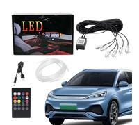 Zahoken Éclairage LED pour l'Intérieur des Voitures - Contrôle par Application Éclairage Automobile,Bande Lumineuse pour Voiture Kit D'Éclairage sous Tableau De Bord,pour Remorque Camion Automobile