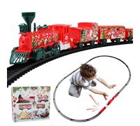 Zahoken Ensemble De Train Électrique,Circuit De Jouet avec Montage Ludique - Jouet Train | pour Jeu Pendant Les Fêtes Intérieur Au Sol Durant l'hiver Et Les Anniversaires Autour du Sapin Destiné