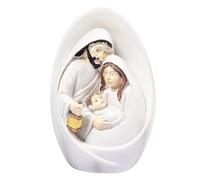 Zahoken Figurines de la Nativité - Figurines en Résine pour Table 10 Cm | Religieuses Chrétiennes Décorations De Collection pour Fêtes,Statuettes Collectibles pour Fêtes Mariages Cheminée