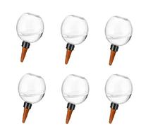 Zahoken Globe D'Arrosage 500ml, Arrosage Automatique Transparent avec Cône D'Écoulement, Transparent Distributeur Eau, pour L'arrosage des À L'intérieur Et À