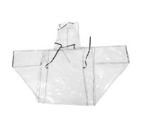 Zahoken Housse de protection contre la pluie de vélo électrique | Coupe-vent, pliable, transparente, protection contre le vent, pour l'hiver, le froid, la neige, les adultes, les hommes, les
