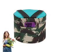 Zahoken Tabouret Portable Compact | Tabouret Rond en Mousse | Siège de Travail Portable pour Jardinage Agricole Tonte Désherbage Camping Pêche et Extérieur
