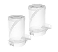 ZahoTse Lot de 2 supports compatibles avec système WiFi 7 en maille TP Link Deco BE75 / BE85 / BE95 - Simple et robuste - Support mural TP Link Deco BE75 / BE85 / BE95 avec gestion des câbles (blanc)