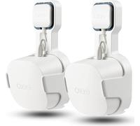 ZahoTse Lot de 2 supports muraux pour système Wi-Fi domestique Eero 6+ - Support mural simple et robuste pour système Wi-Fi 6 en maille tri-bande Eero 6+, sans câbles désordonnés (blanc, lot de 2)
