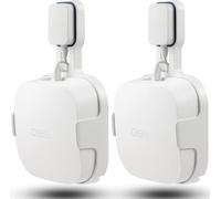 ZahoTse Support mural pour système Wi-Fi domestique Eero Pro 6E - Support mural simple et robuste pour système Wi-Fi 6 en maille tri-bande Eero Pro 6E, sans câbles désordonnés (blanc, lot de 2)