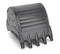 ZAICOLER Accessoire de Seau RC en Métal pour Pelle RC 1580, Conception Durable, Améliore Les Performances des Enfants de 8 Ans et Plus, Parfait pour Les Jeux D'ingénierie