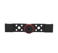 ZAICOLER Adaptateur de Montage pour Griffe Porte-accessoires pour Téléphone Portable, Support Robuste en Alliage D'aluminium pour Microphone, Moniteur, Lumière de Remplissage, Extension de (BLACK)