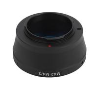 ZAICOLER Adaptateur de Monture D'objectif, Caméra de Haute Précision pour Caméras M43, Compatible avec la Série Pen Om D, Alliage 'Aluminium