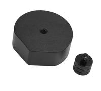 ZAICOLER Adaptateur de Trépied Satellite, Support fileté de 1/4 Pouces en Alliage d'aluminium pour Plat Rectangulaire, avec Pince de Fixation, Idéal pour le Camping en Plein Air, les Voyages en