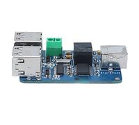 ZAICOLER ADUM3160 Isolateur USB 4 Canaux Hub Isolation Couplage Carte de Protection Transmission Stable pour Port Série de Transfert USB et Appareils USBASP Basse Vitesse