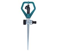 ZAICOLER Arroseur Réglable Rotatif à 360 Degrés pour Buses D'irrigation de Jardin et de Ferme, Outil D'arrosage Durable pour Cours, Parcs, ABS + Alliage de Zinc, 12,2 X 3,5 Pouces