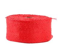ZAICOLER Bande Thermique D'échappement Résistante aux Environnements à Basse Température et Idéale pour Améliorer les Performances pour L'utilisation de Voitures et de Motos (rouge)