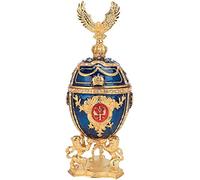 ZAICOLER Boîte à Bijoux, Boîte à Bijoux en Or plaqué Or avec Un Beau Motif pour la Décoration Intérieure