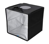 ZAICOLER Boite Lumire Photographique 30x30 Cm pour Vendeurs de E Commerce 120 LED Dimmables Cri ≥97 10 Niveaux de Luminosite Reglables Tissu Oxford 6 Toiles Fond Incluses pour