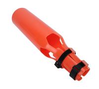 ZAICOLER Booster d'air pour Souffleur de Feuilles, Accélérateur de Flux d'air Portable pour Le Nettoyage de la Cour avec Conception en Plastique Léger, Améliore Les Performances du (Orange)