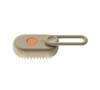 ZAICOLER Brosse à Vapeur pour Animaux de Compagnie, 3 Poteaux de Compagnie à 1 à 1 Brosse à Coiffure pour Chats de Vapeur Spritz Defur Peigne pour les Chats pour Perdre (Café)