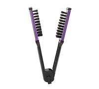 ZAICOLER Brosse Plate à Pince, Brosse à Lisser Durable pour un Séchage Rapide, Adaptée à les Types de Cheveux, ABS, Poils Artificiels