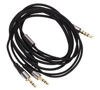 ZAICOLER Câble de Mise à Niveau de Remplacement OFC, Cordon Haute Performance pour écouteurs Master Tracks HD V8//V12/X3, 120cm, Noir