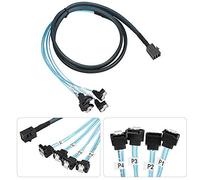 ZAICOLER Câble Mini SAS 36P SFF-8643, Câble de Disque Dur moulé par Injection pour une Utilisation Efficace au Bureau, 1 Mètre