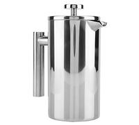 ZAICOLER Cafetière à Piston en Acier Inoxydable, Théière Isolée à Double Paroi avec Filtre de Précision, Idéale pour la Maison, le Bureau et le café, 1000 Ml (1000ML)