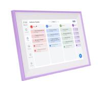 ZAICOLER Calendrier Numérique Intelligent de 10,1 Pouces, Planificateur Familial électronique à écran Tactile LCD avec Synchronisation WiFi pour la Maison et le Bureau, Tableau des Tâches à