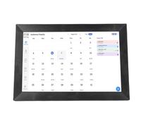 ZAICOLER Calendrier Numérique Intelligent, Planificateur Familial à écran Tactile HD de 13,3 Pouces avec Synchronisation WiFi, Partage D'écran Multi-utilisateurs, pour L'organisation de la (Prise UE)