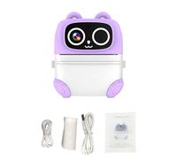 ZAICOLER Caméra à Instantanée pour Enfants 48MP, écran 2.0 Pouces, Caméra Imprimable 1080P pour Les Aventures en Plein Air en Famille, Matériau ABS (Purple)