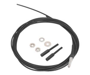 ZAICOLER Capteur à Fibre Optique Sonde de Réflexion en Alliage Compact pour un Positionnement Précis Plage de Test de 0 à 540 Mm pour L'électronique Automobile LCD