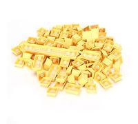 ZAICOLER Capuchons de Touches en PBT, Design Ergonomique Durable, Résistant à l'huile, pour Clavier Mécanique, 108 Touches Colorées pour Clavier Mécanique 61/64/87/104/108 (Yellow)