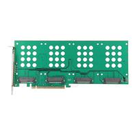 ZAICOLER Carte Adaptateur D'extension de Disque Dur SSD NVMe pour Une Vitesse et des Performances Améliorées du Système, Compatible avec SSD U.2, Carte Riser PCI-E X16